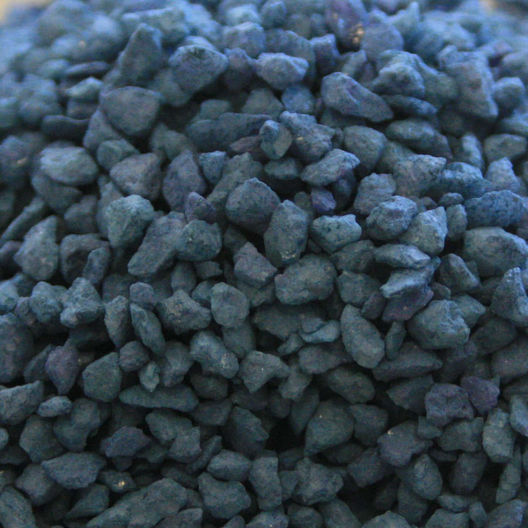 vaak sectie cilinder Decoratie steentjes – Blauw - Kaarsenhuisje